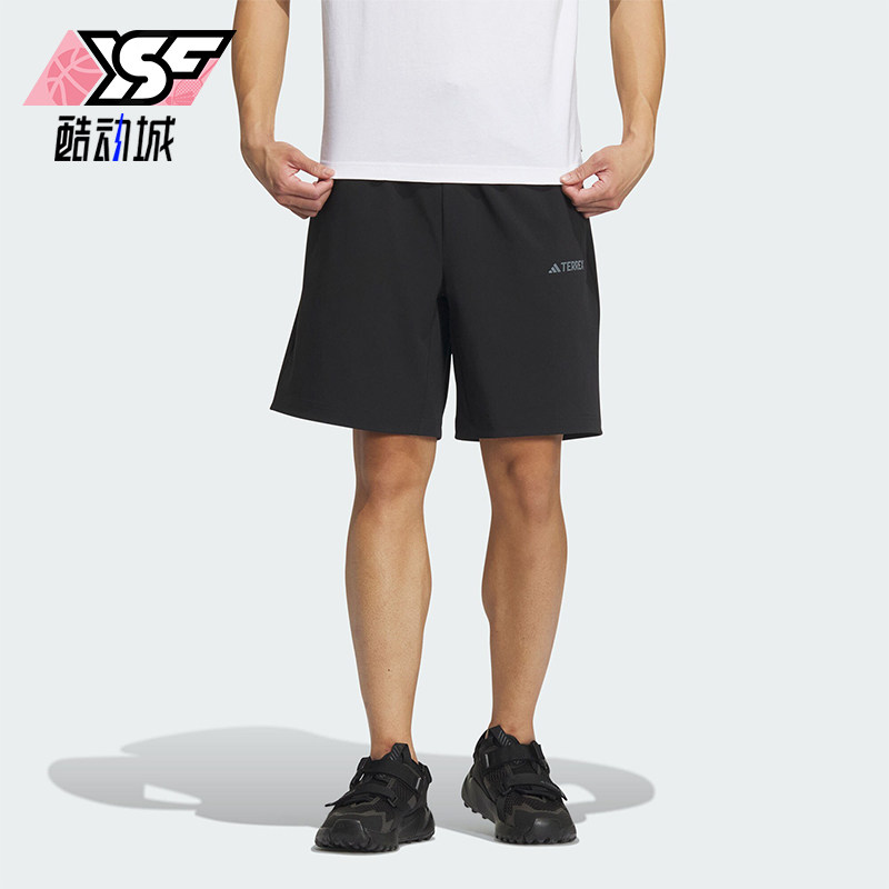 Adidas/阿迪达斯正品AR SHORTS 户外男士透气运动短裤IS0289 - 实物图