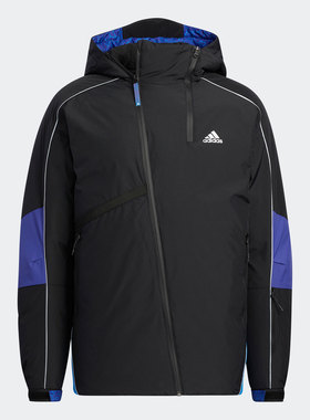Adidas/阿迪达斯正品2021秋季新款男子保暖连帽羽绒服HC0279