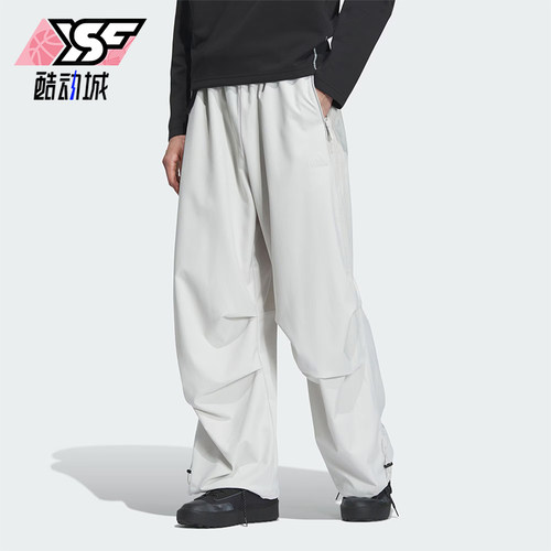 阿迪达斯男士宽松长裤常规