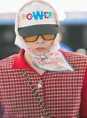 GD权志龙新专辑同款power棒球帽时尚百搭字母鸭舌帽情侣应援帽子