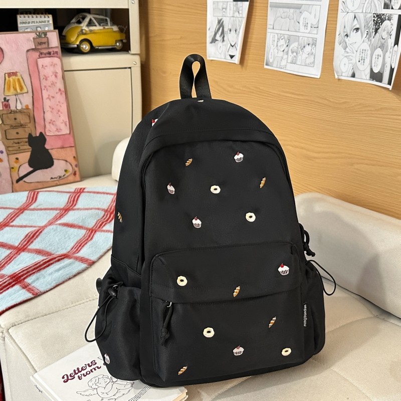 背包女双肩包女旅游轻便设计感小众帆布包男款书包初中女生大学生,箱包皮具/热销女包/男包,双肩背包,淘宝优惠券,粉丝福利购,淘宝优惠卷