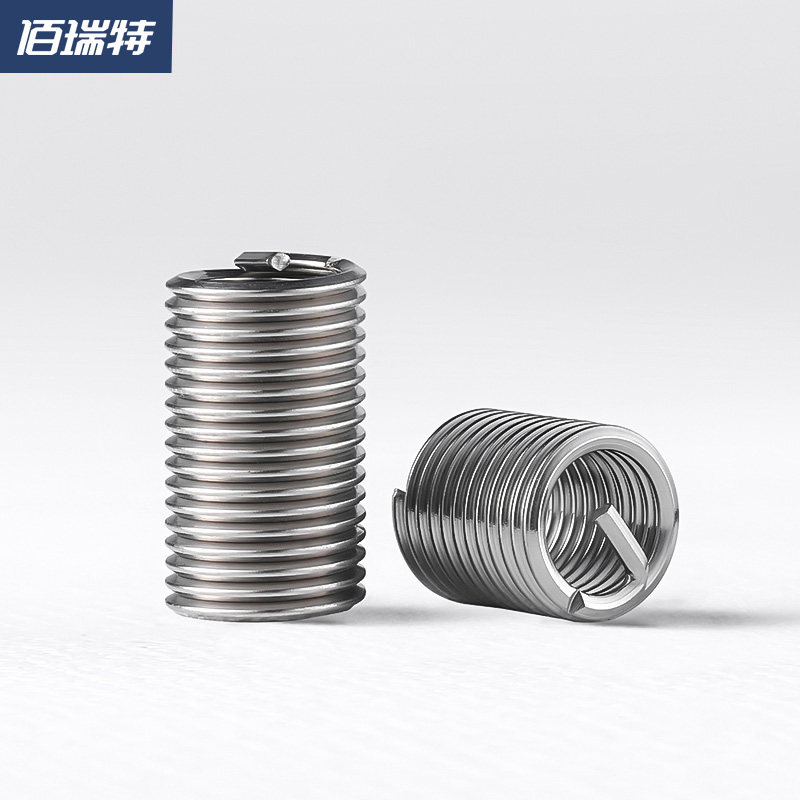 304不锈钢钢丝牙套钢丝螺套细牙螺纹护套粗牙美制螺丝套M1.6M2M24