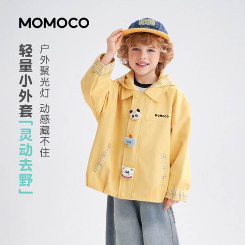 MOMOCO/玛米玛卡春季潮流休闲外套 78130107004