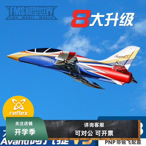 FMS阿凡提涵道航模飞机固定翼