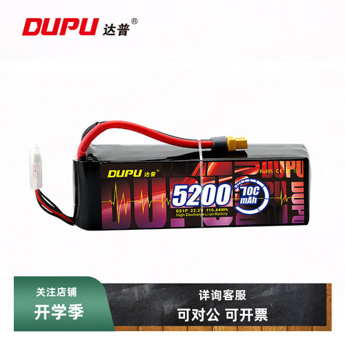 DUPU航模电池3S4S6S52006200mAh