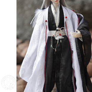 原创BJD娃衣材料包古风仙鹤龙魂壮叔ob27男女46分8特体兵人id75td