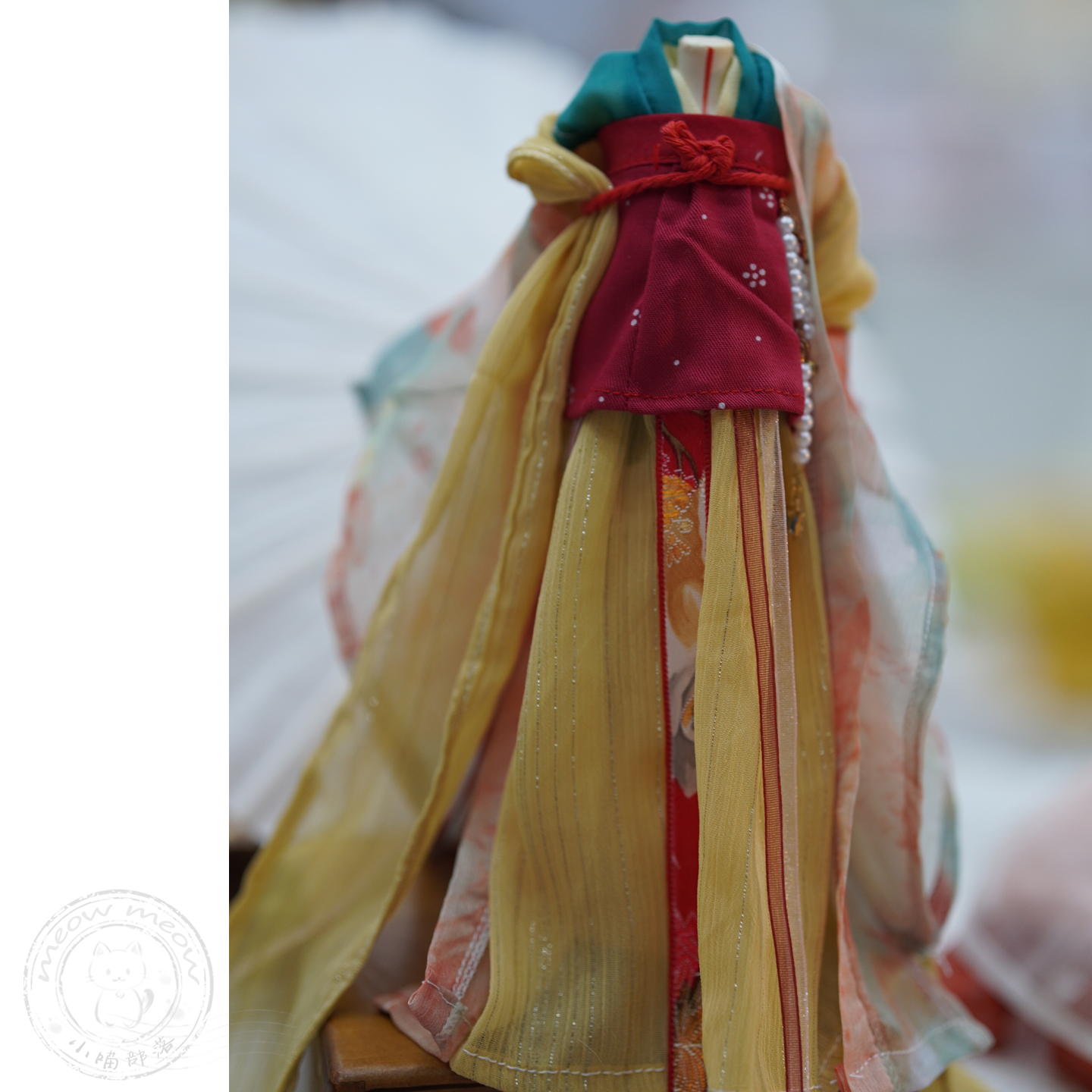 成品原创BJD娃衣古风唐制齐胸小6分ob24女小布大4分特体汉服兵人