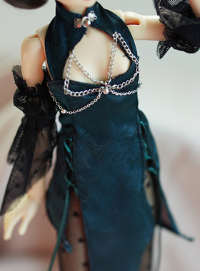 BJD娃衣材料包3分4分6分旗袍新中式国风男女兵人特体叔id75ob27sd