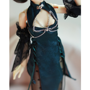 BJD娃衣材料包3分4分6分旗袍新中式国风男女兵人特体叔id75ob27sd