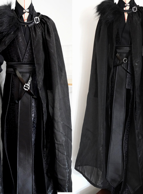 BJD娃衣材料包古风id75壮叔兵人ob27男劲装4分特体武侠70龙魂68td