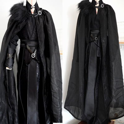 bjd娃衣材料包古风id75壮叔兵人