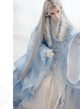 原创BJD娃衣古风汉服装男女兵人仙君特体叔id75ob27td3分46分成品