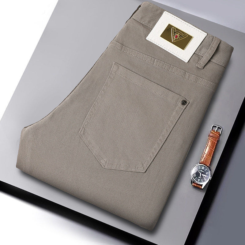 2026新款夏季薄款男士牛仔裤修身长裤休闲百搭潮牌裤子高级感男款