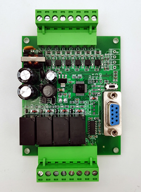 国产 PLC工控板 可编程控制器 2N 10MR (HK)
