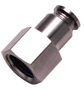 原装亚德客 BPCF6M5 BPCF601 BPCF602 全金属内螺纹直通气管接头