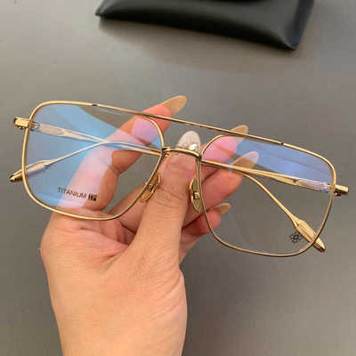 男女全框纯钛眼镜框架