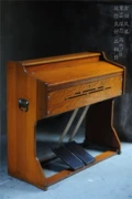 Bàn đạp đàn organ cũ đàn piano màu gỗ retro cổ điển được sử dụng trang trí nhạc cụ nhiếp ảnh đường - dương cầm