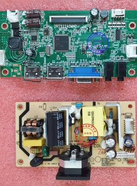 Acer KA272电源板 SOYYML191219 驱动板 SM2522B 2RT522A0MND主板