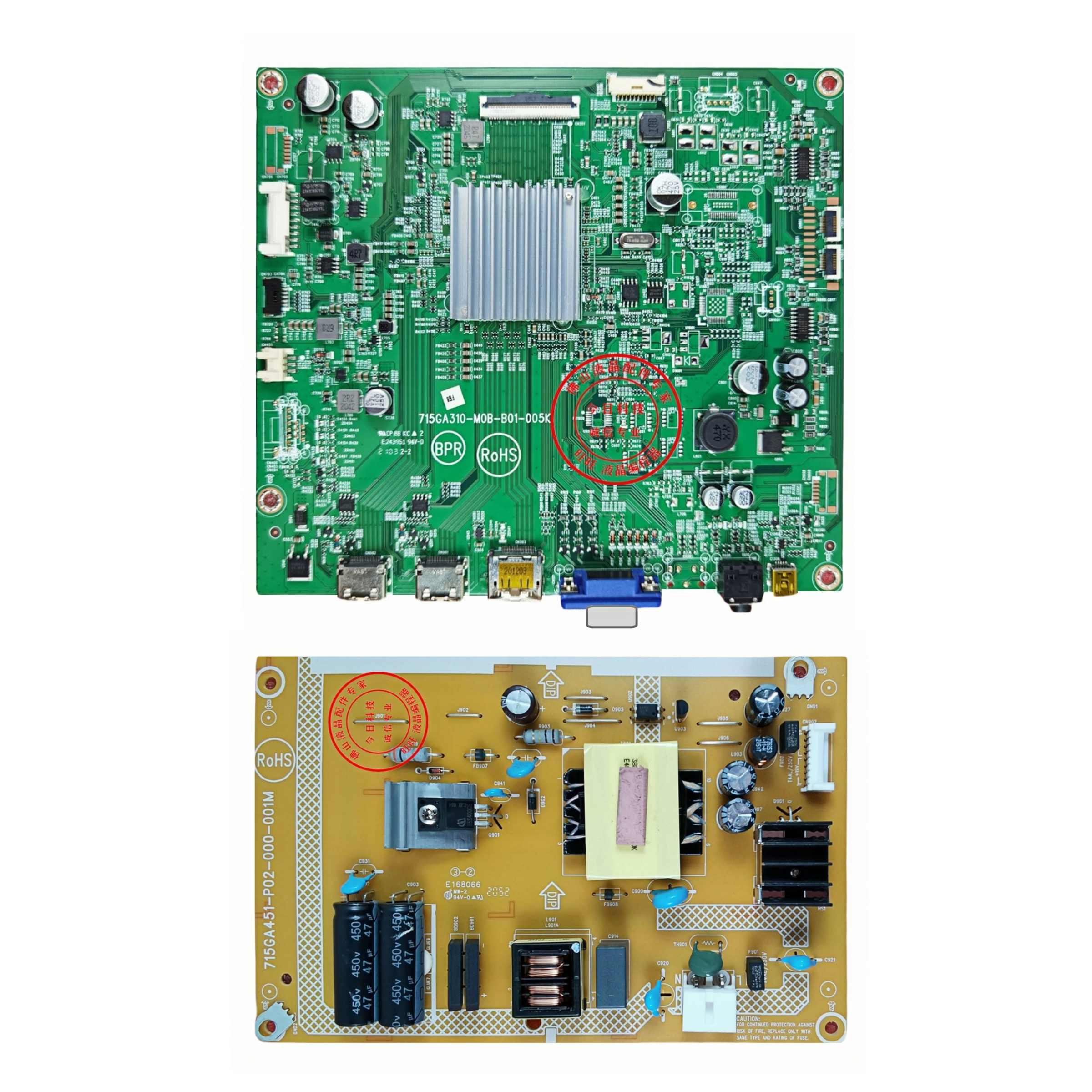 AOC电源板AS323FCXE驱动板主板