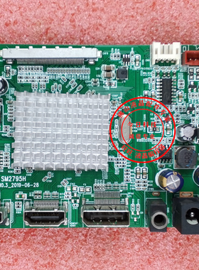原装 IPSON/攀升 GF272Q驱动板 SM2795H R10.3主板 LED电源一体板