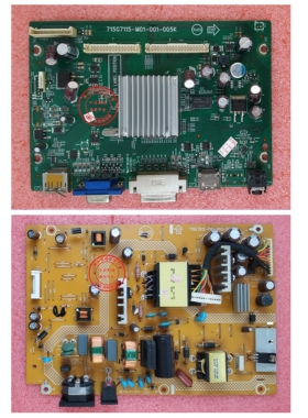 冠捷 AOC Q3277FQE 电源板715G7615-P01-000-001S 715G7115驱动板