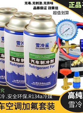 汽车空调雪种环保雪种R134a车用空调氟利昂制冷剂挖土机货车卡车