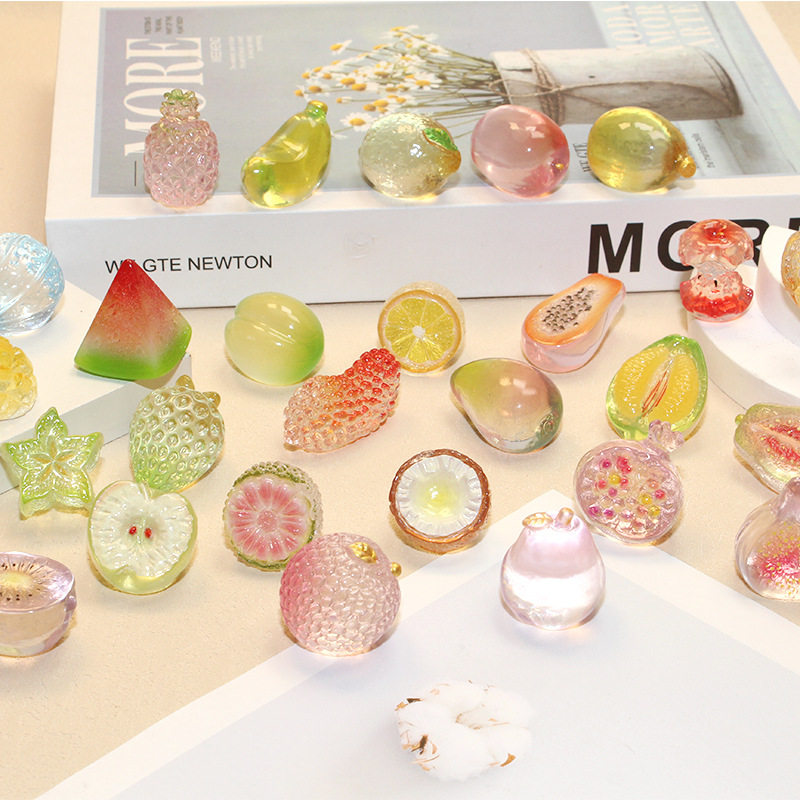 高透仿真微观大水果 树脂夜光萌立潮玩摆件罐子直播水果盲袋三,家居饰品,装饰摆件,淘宝优惠券,粉丝福利购,淘宝优惠卷