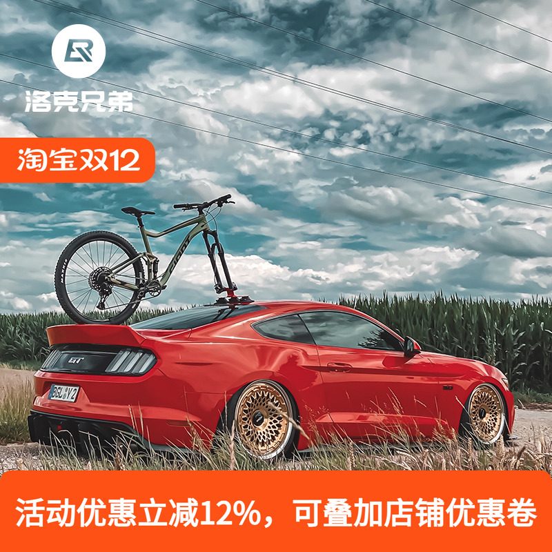 洛克兄弟吸盘式强力公路自行车