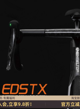 轮峰EDS TX公路车自行车国产首款碳纤维无线电子圈刹油碟变速套件