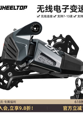 轮峰EDS OX2.0山地自行车无线电子变速器7-13速飞轮指拨后拨套装