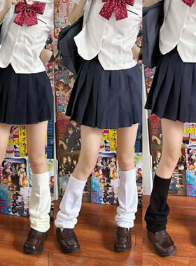 60厘米平板泡泡袜校供感大象袜加宽17厘米针织堆堆小腿袜jk搭配