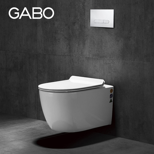 挂墙式墙排水马桶坐便器陶瓷