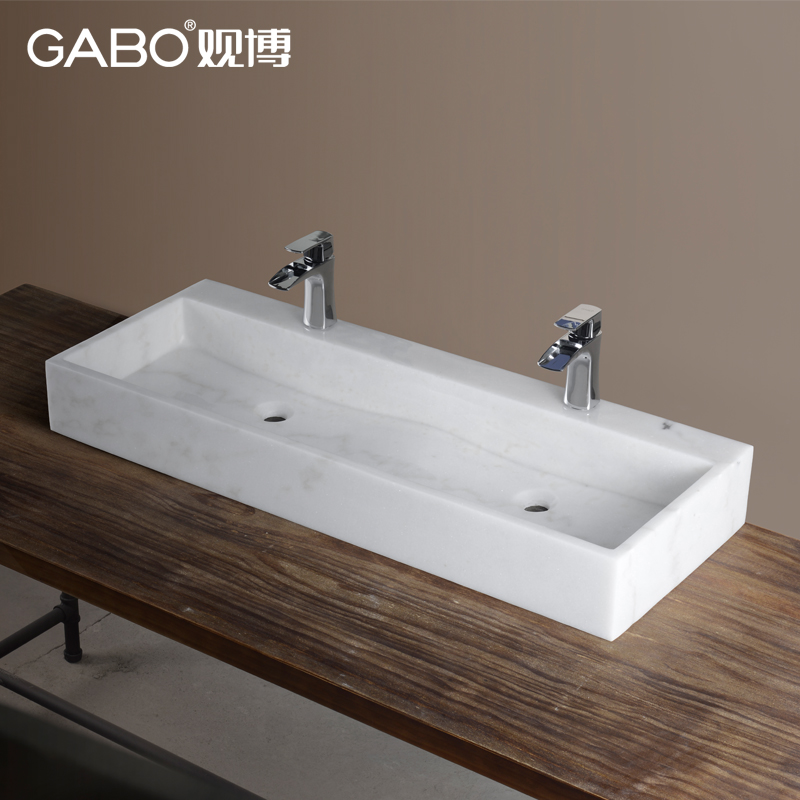GABO观博大理石洗手台艺术盆