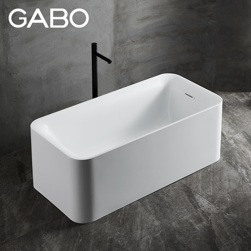 qc观博亚克力浴缸独立式家用