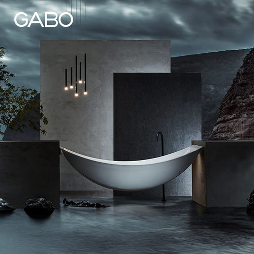 gabo观博悬浮亚克力浴缸吊床民宿