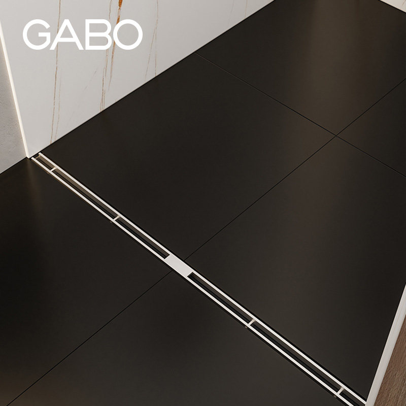 gabo卫生间定制线性隐形地漏