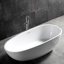 QC观博GABO亚克力家用普通浴缸独立式 小户型卫生间泡澡浴池6838