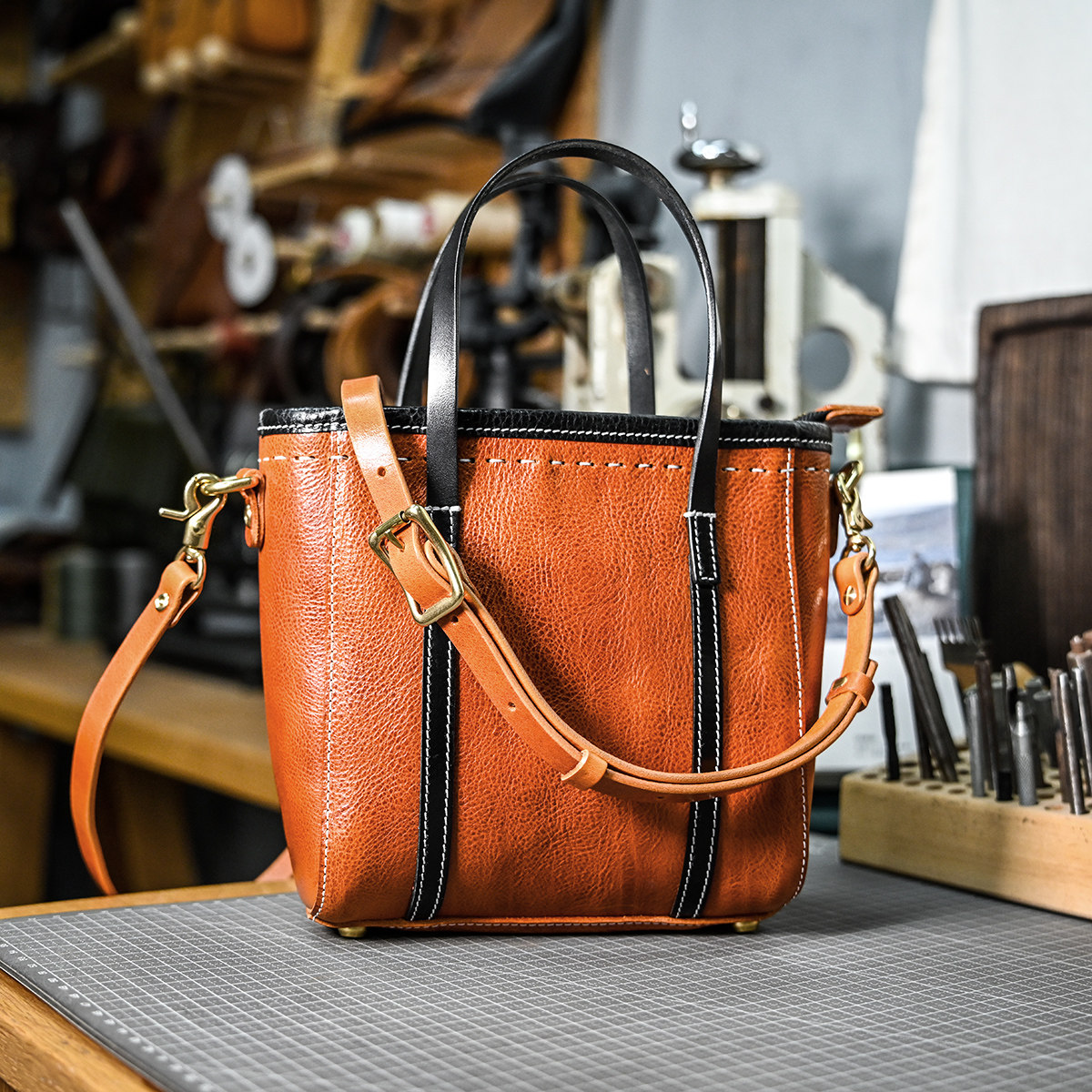 新款女士小托特包植鞣牛皮单肩斜挎手提包包小菜篮子包通勤休闲包,箱包皮具/热销女包/男包,水桶包,淘宝优惠券,粉丝福利购,淘宝优惠卷