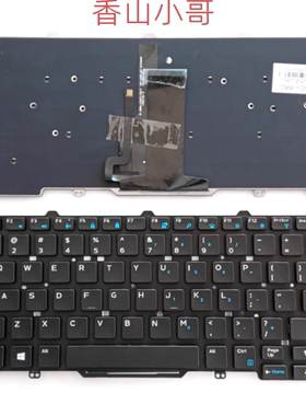 小邬配件DELL戴尔Latitude E5450 E7450键盘E5470 E7470 P72G