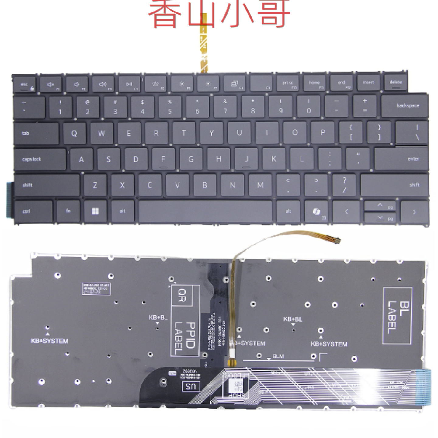 小邬配件DELL戴尔Inspiron 16 Plus 7640 7645 14 7440键盘P186G