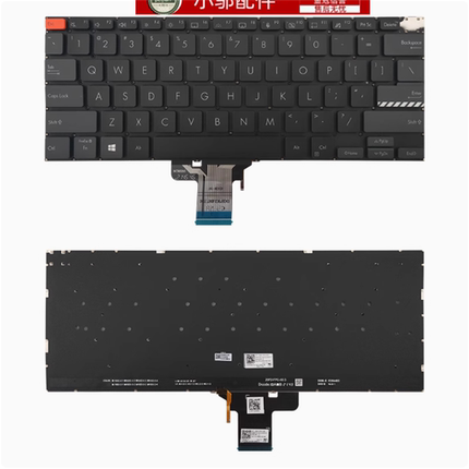 适用华硕K3400/P M7400 M4700/QC/PC M7600 X7400 M3400键盘M3401