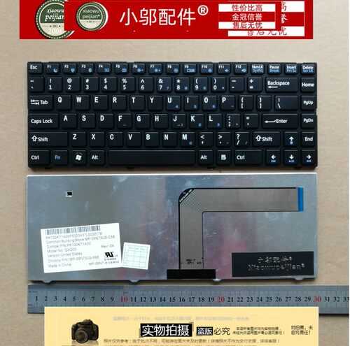 适用 神舟 天运Q5000 D1 F4000 L4000 F2000 D9 Q2000 笔记本键盘