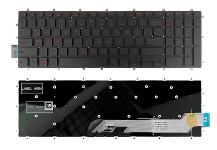 小邬配件DELL戴尔成就15-5000 7580 5568 V5568 G5-5587 P72F键盘