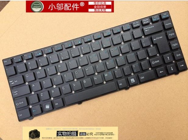 适用清华同方v43 v430 y400 t200 v43a h46a s41b s41f g480 键盘