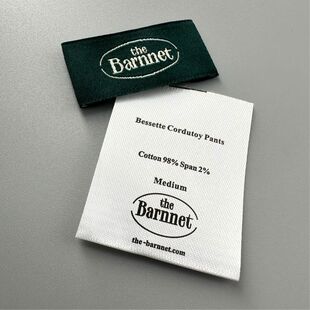 现货韩国制造八奶领标衣服标布标织唛KOREA服装 商标成分标洗水标