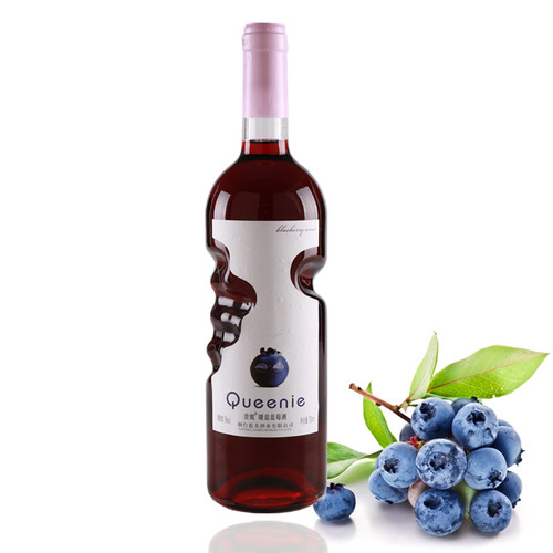 贵妮暖蓝蓝莓酒 天使之手瓶型果酒 时尚好美味