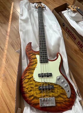 韩国Samick三益电贝司bass印尼产四弦jazz款初学进阶考级演出