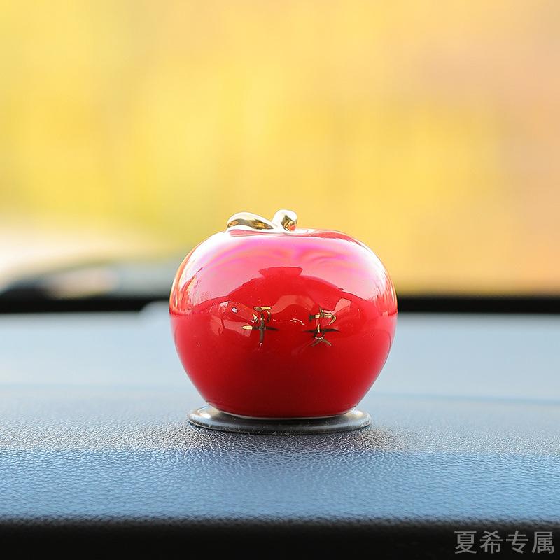 车载中控台陶瓷保平安摆件