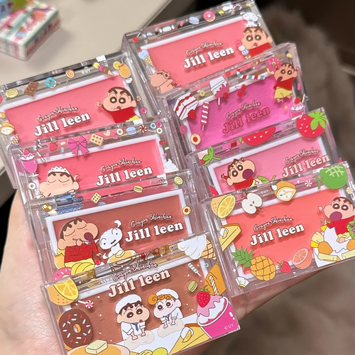 JILLLEEN腮红膏泥腮紫提亮膨胀