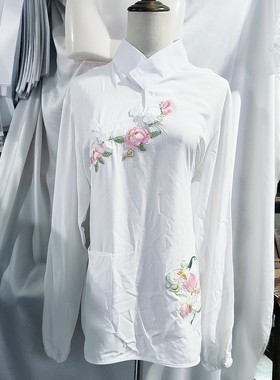 戏曲女式彩小衣裤水衣女士古装汉服黄梅戏服花旦纯棉内衣练功服